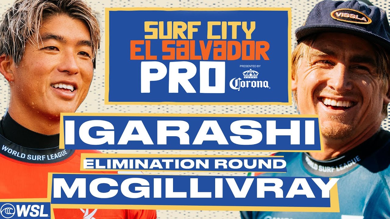 Kanoa Igarashi vs Matt McGillivray | Surf City El Salvador Pro Pres By Corona 2024 Elimination Round