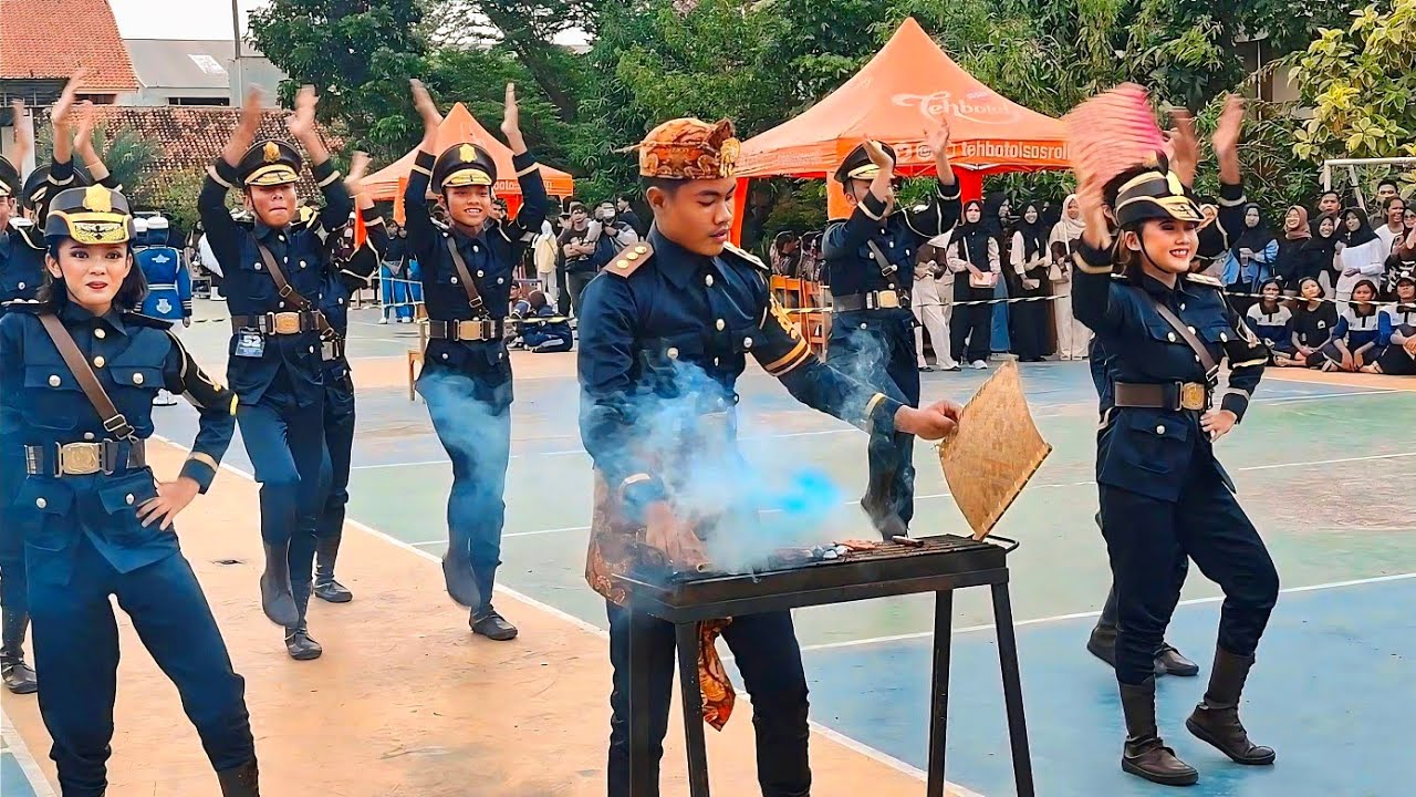 TIBA-TIBA BANGET JUALAN SATE?! JUARA UTAMA 3 Paskibra SMAN 1 Purwakarta | LKBB LOKASI 21