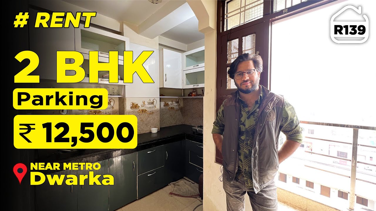 Flat for rent in Delhi | 2BHK Flat for rent near Dwarka Sector 14 Vegas Mall in 12500 #BRSSHOWR139