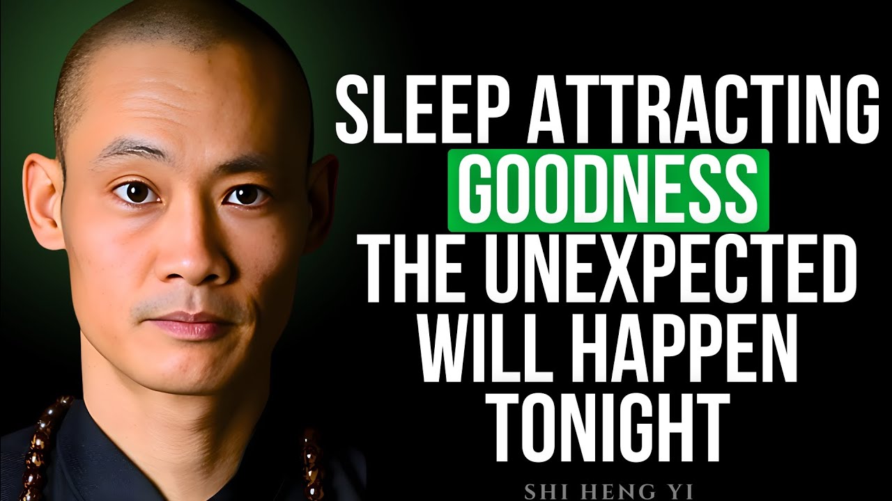 SHI HENG YI: IF YOU LISTEN FOR 1 NIGHT ALL GOODNESS WILL COME TO YOU - NEW HYPNOSIS & AFFIRMATIONS