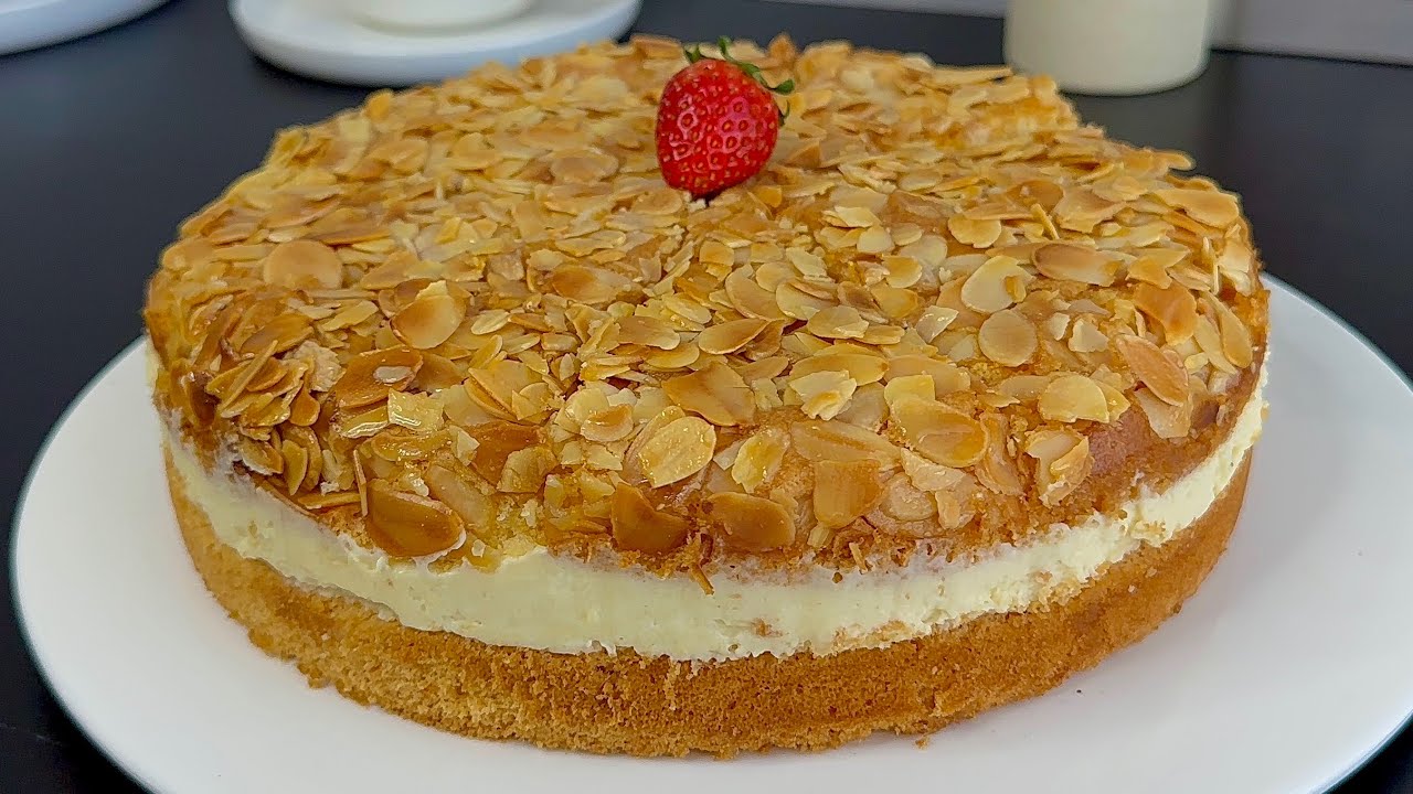 Знаменитый немецкий торт, который сводит всех с ума! Bienenstich! Соты!
