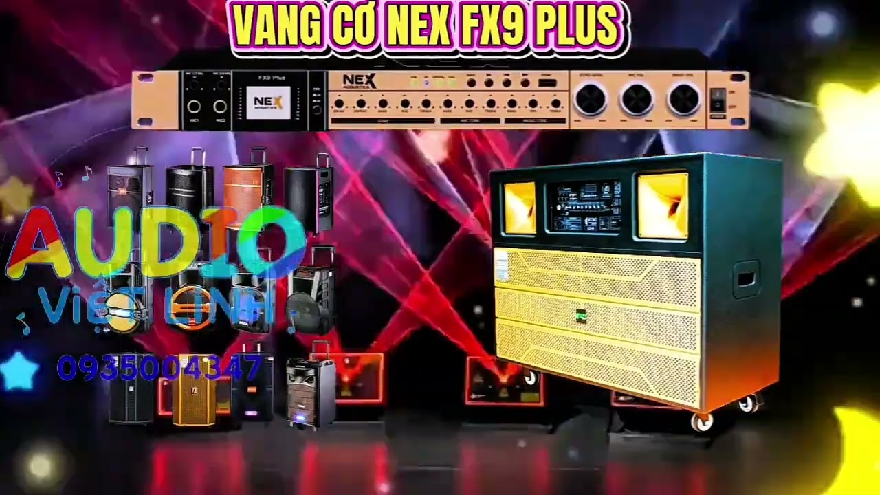 VANG CƠ NEX FX9 PLUS CHỐNG HÚ - CỖNG QUANG -BLUTOOTH 0935004347 #vang #fx9 
