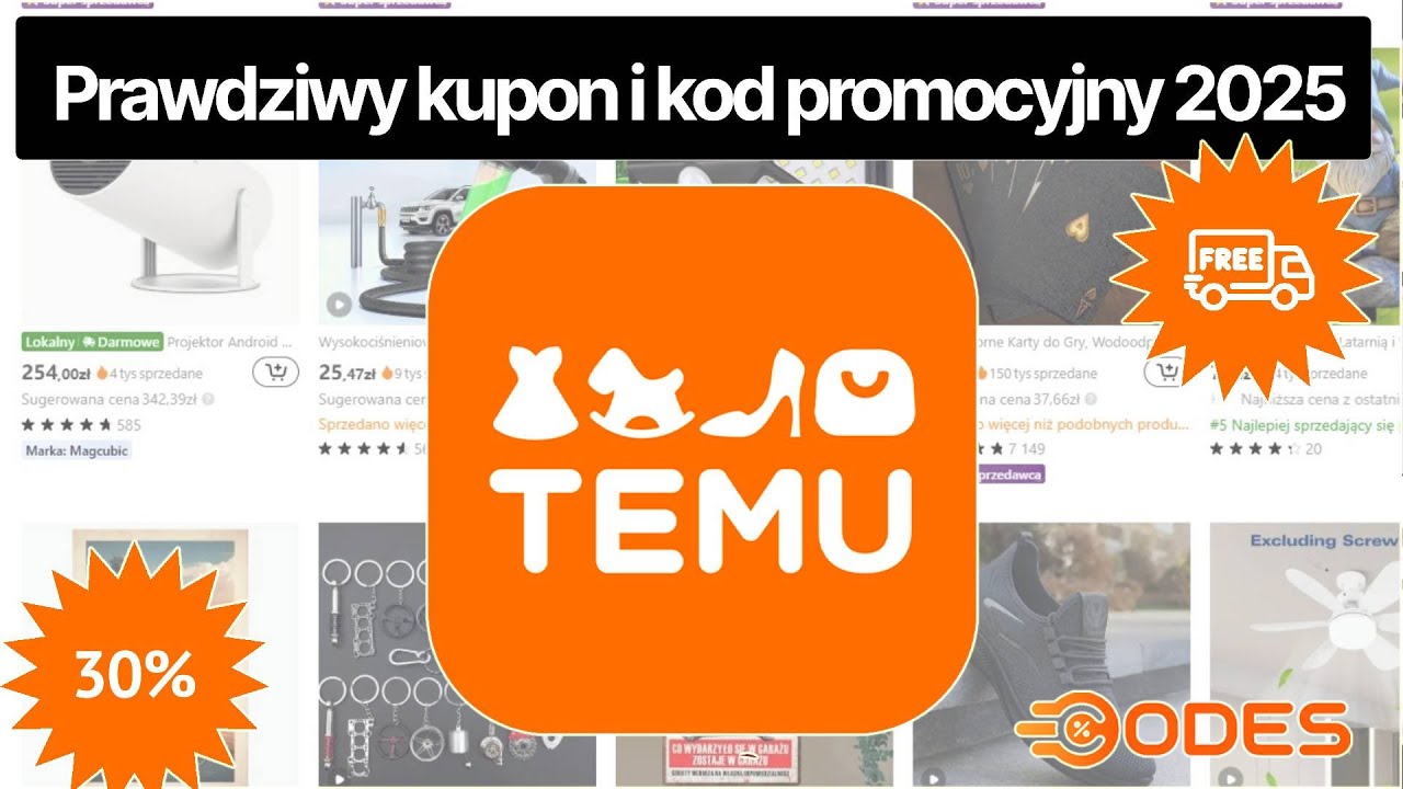 TEMU kody promocyjne 🟧 kody rabatowe 🟠 Aktualne promocje, prawdziwe i zweryfikowane kody promocyjne