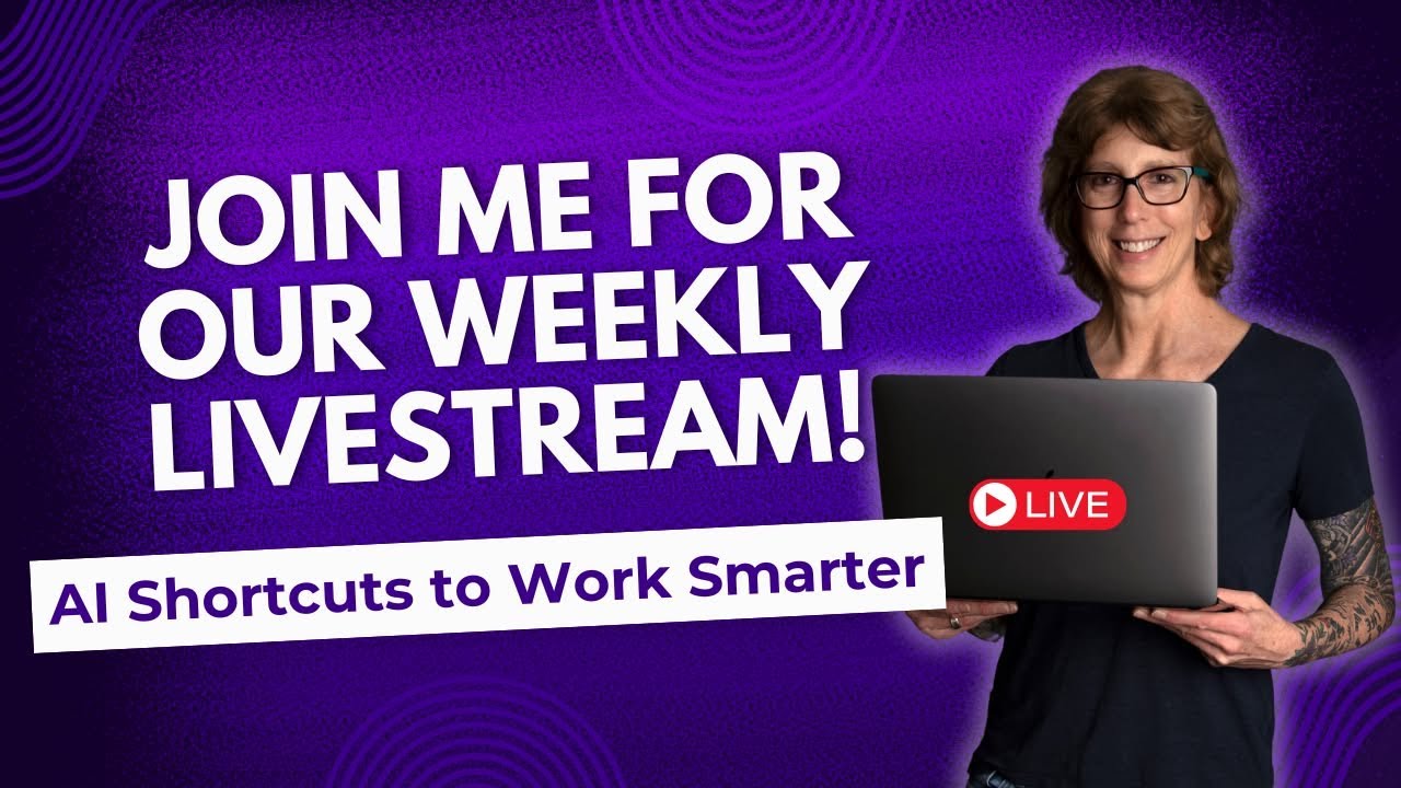 AI Shortcuts to Work Smarter – Weekly Insights with Madalyn Sklar