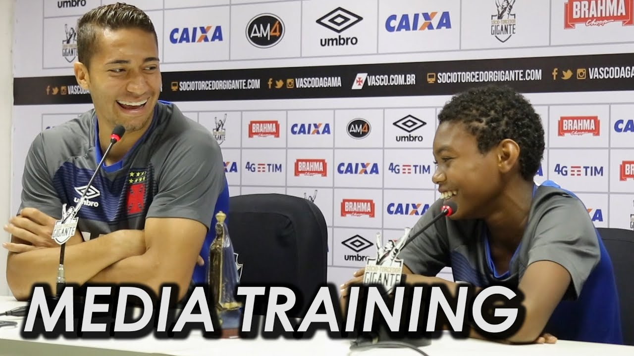 Conheça o trabalho de Media Training feito com as categorias de base do Vasco