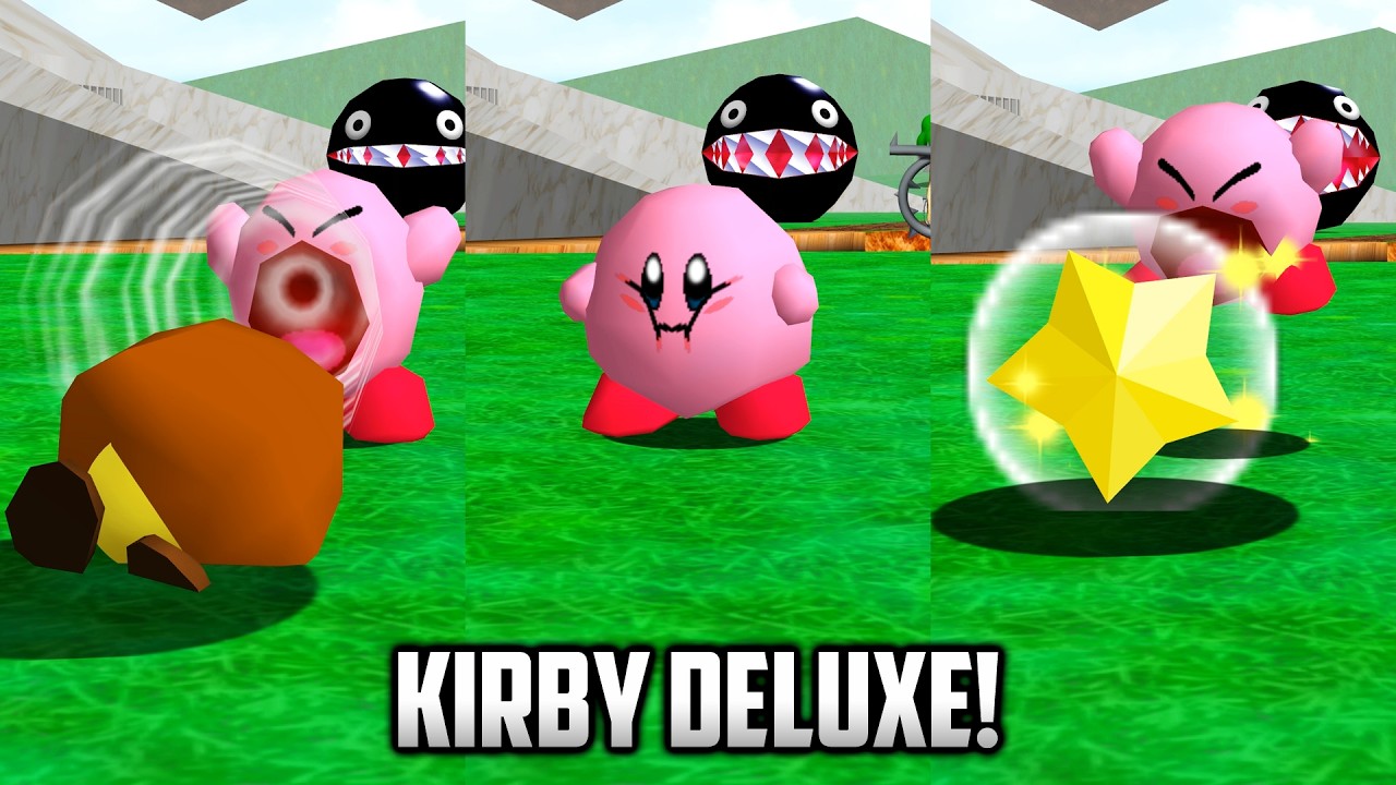 ⭐ Super Mario 64 PC Port - Kirby Deluxe! v1.0