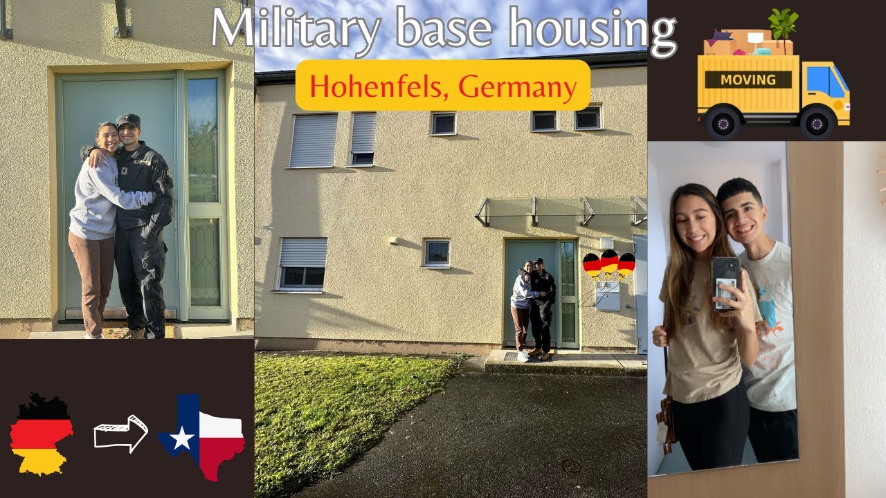 Military base house tour in Hohenfels, Germany | Keltenwall neighborhood!