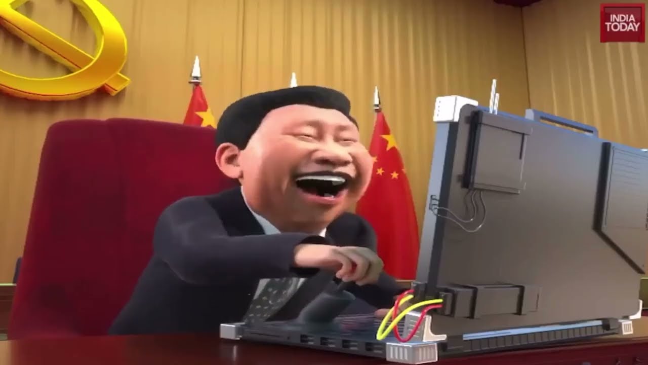 中国气球飞临美帝｜印度动画
