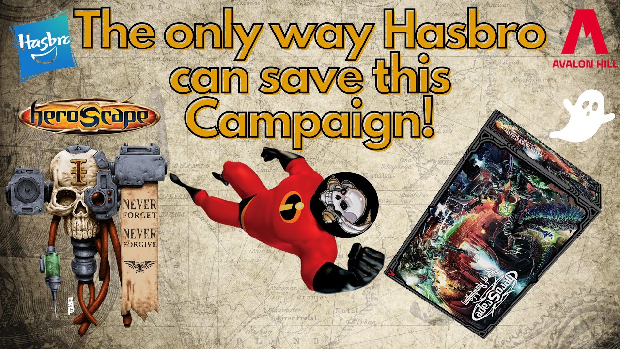 Can Avalon Hill Save Heroscape? #heroscape #hasbro #wargaming