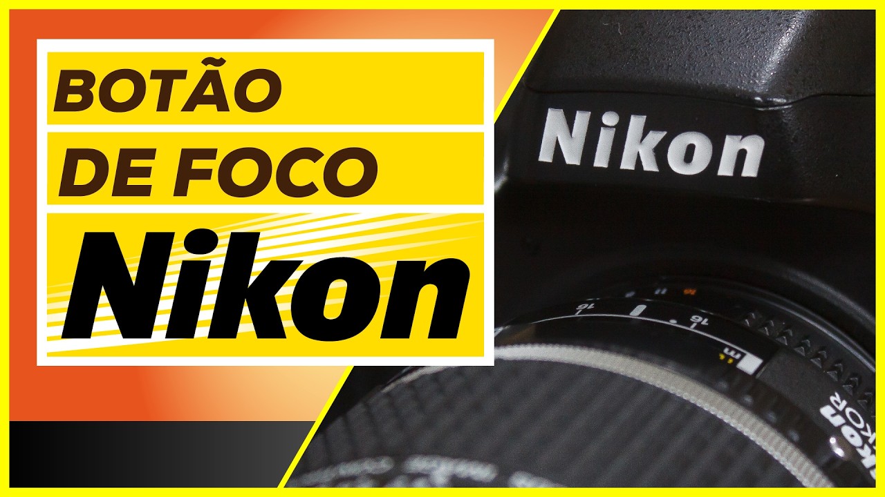 Configurando botão de foco na Nikon / Como configurar botão de foco?