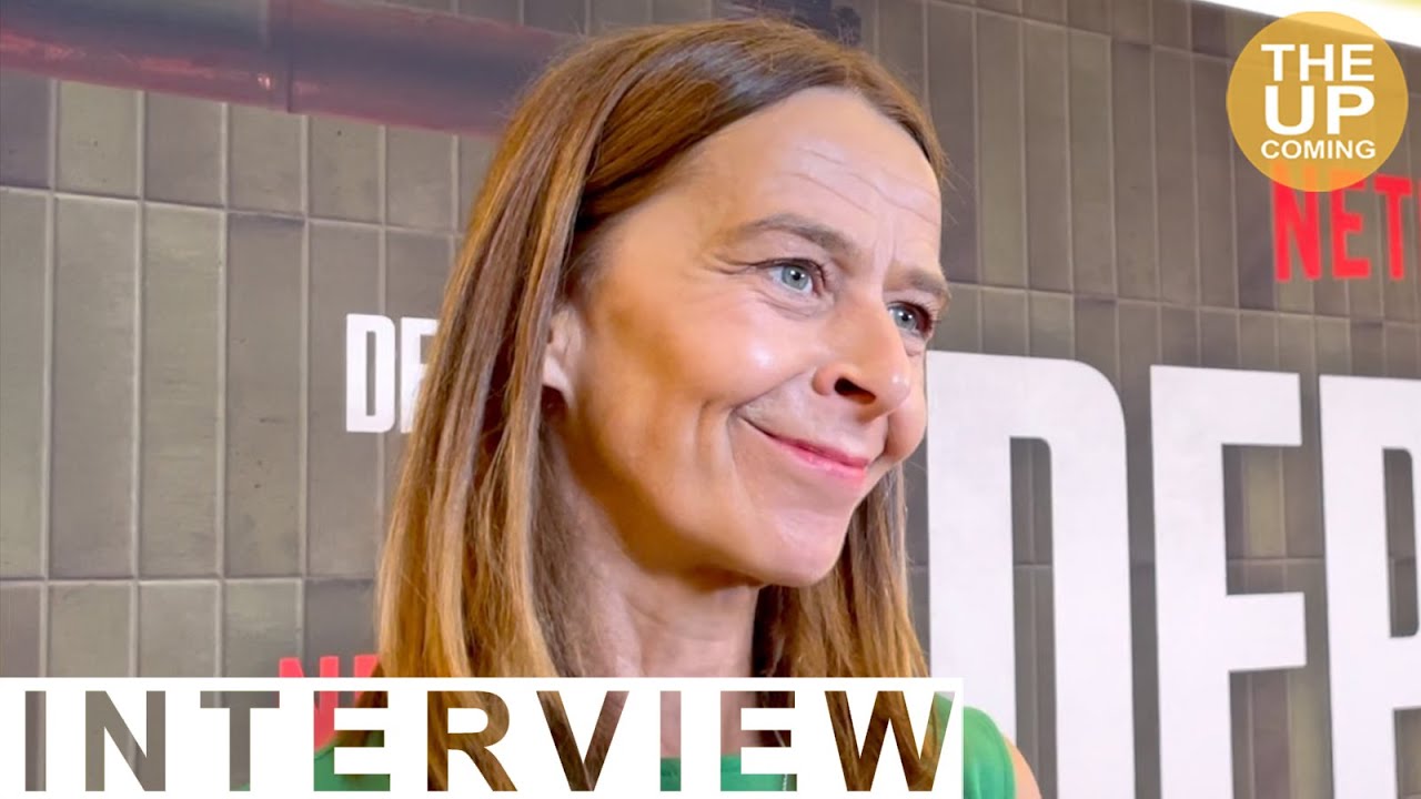 Kate Dickie interview on Dept. Q at premiere
