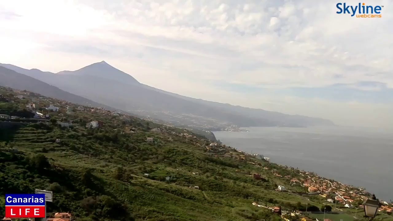 LIVE WEBCAM from Teide El Sauzal Tenerife