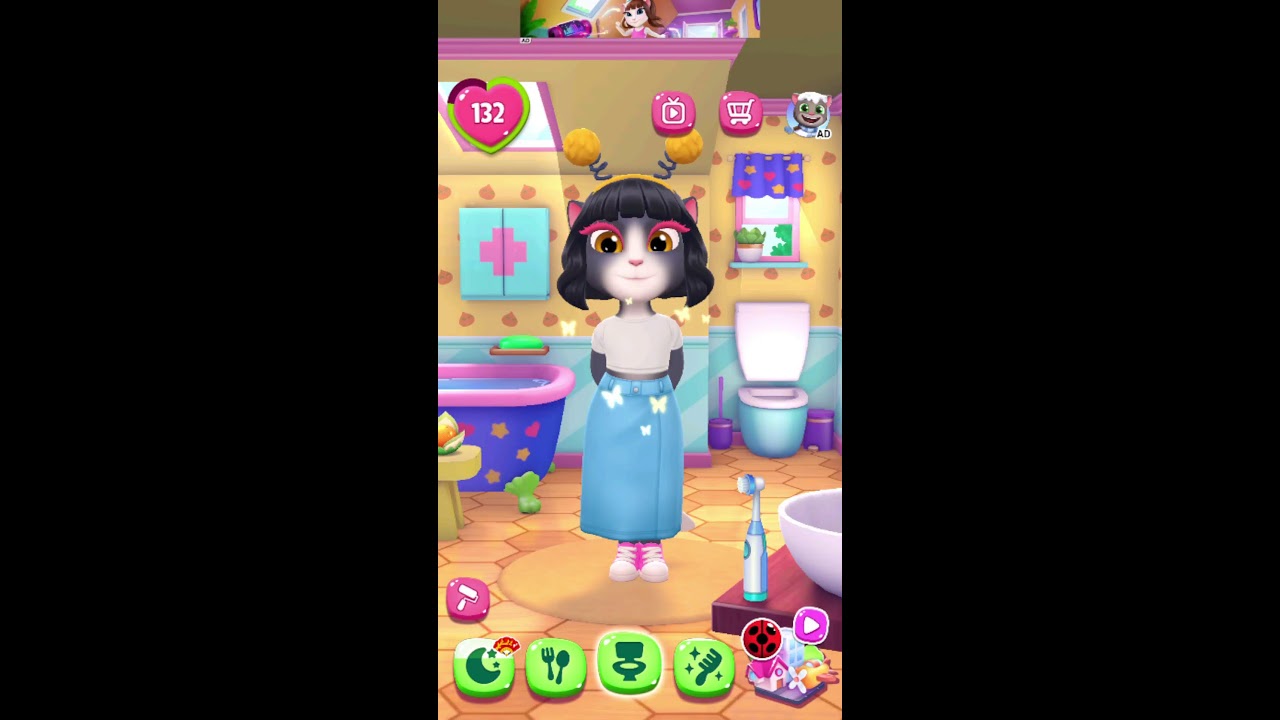 My Talking Angela 2 Live Now 😺 #shortslive #mytalkingangela2 #angela