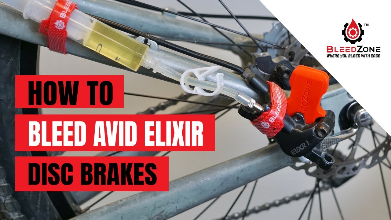 Как прокачать гидравлические дисковые тормоза Avid Elixir 1 | Комплект BleedZone