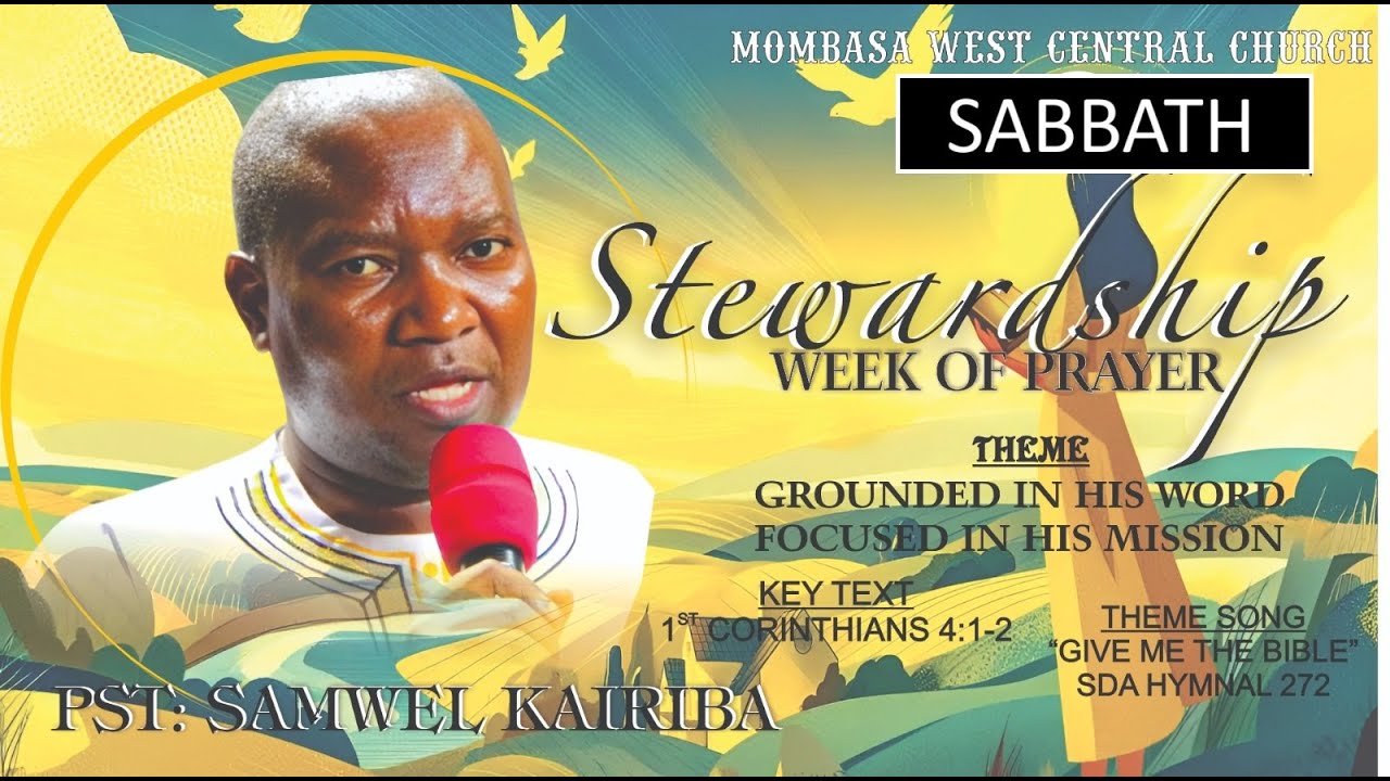 STEWARDSHIP WEEK OF PRAYER 2026