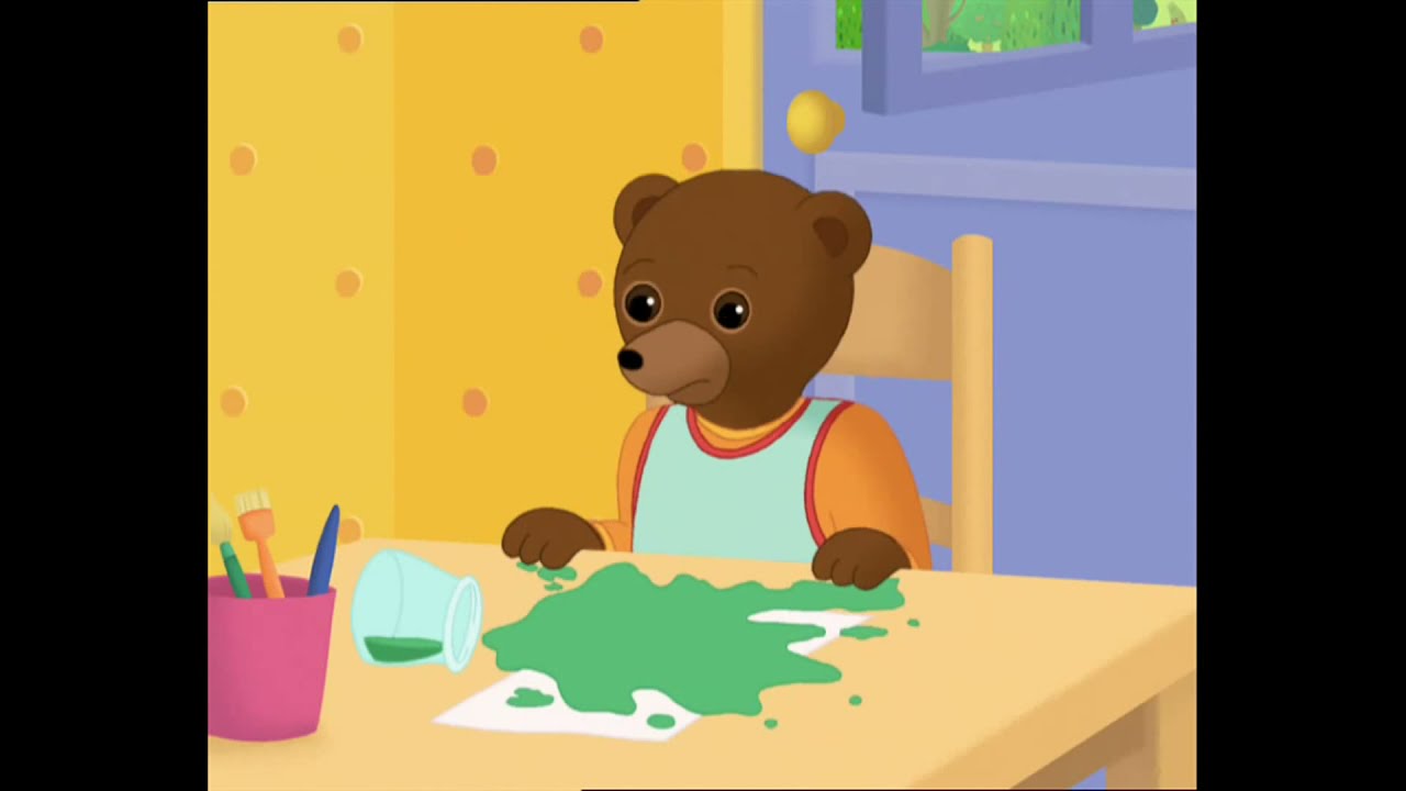 Petit Ours Brun fait de la peinture - Petit Ours Brun