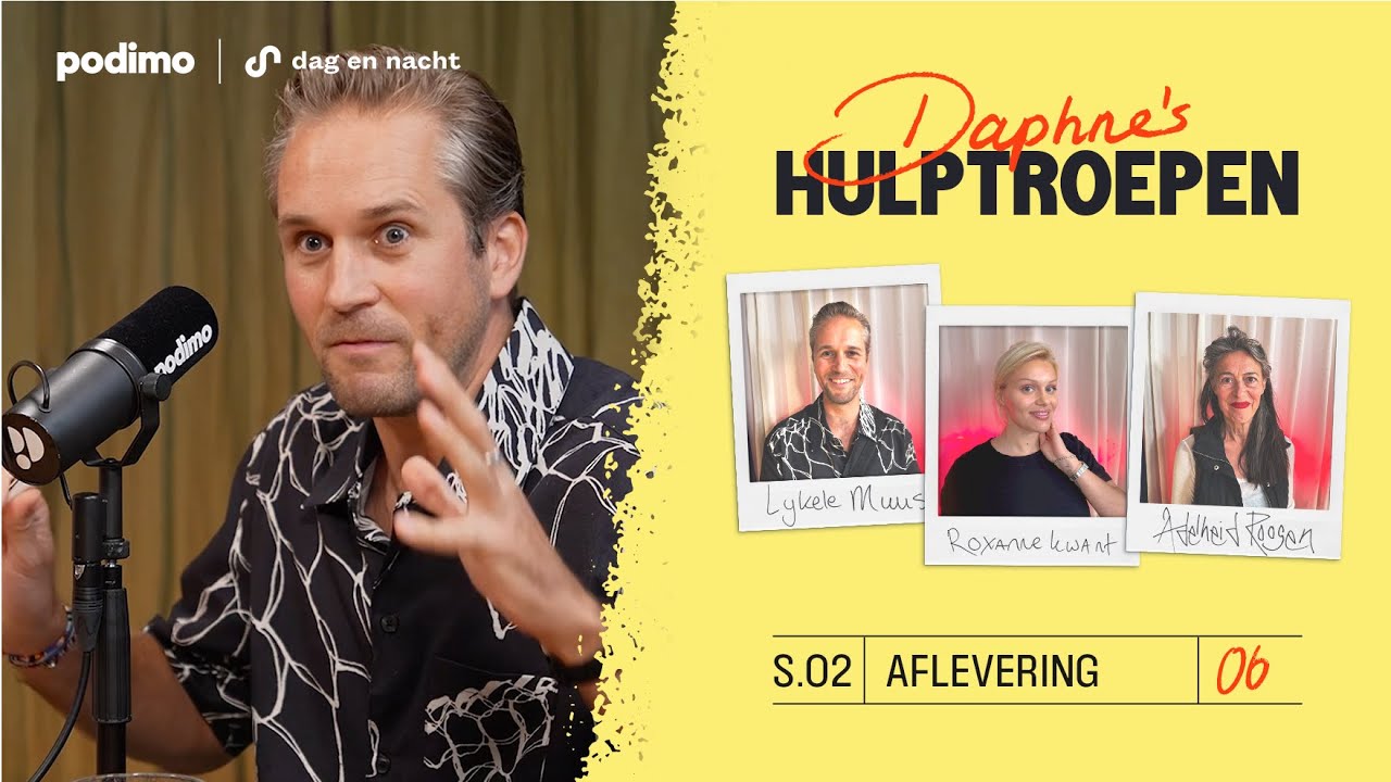 Adelheid Roosen, Lykele Muus en Roxanne Kwant | Daphne's Hulptroepen