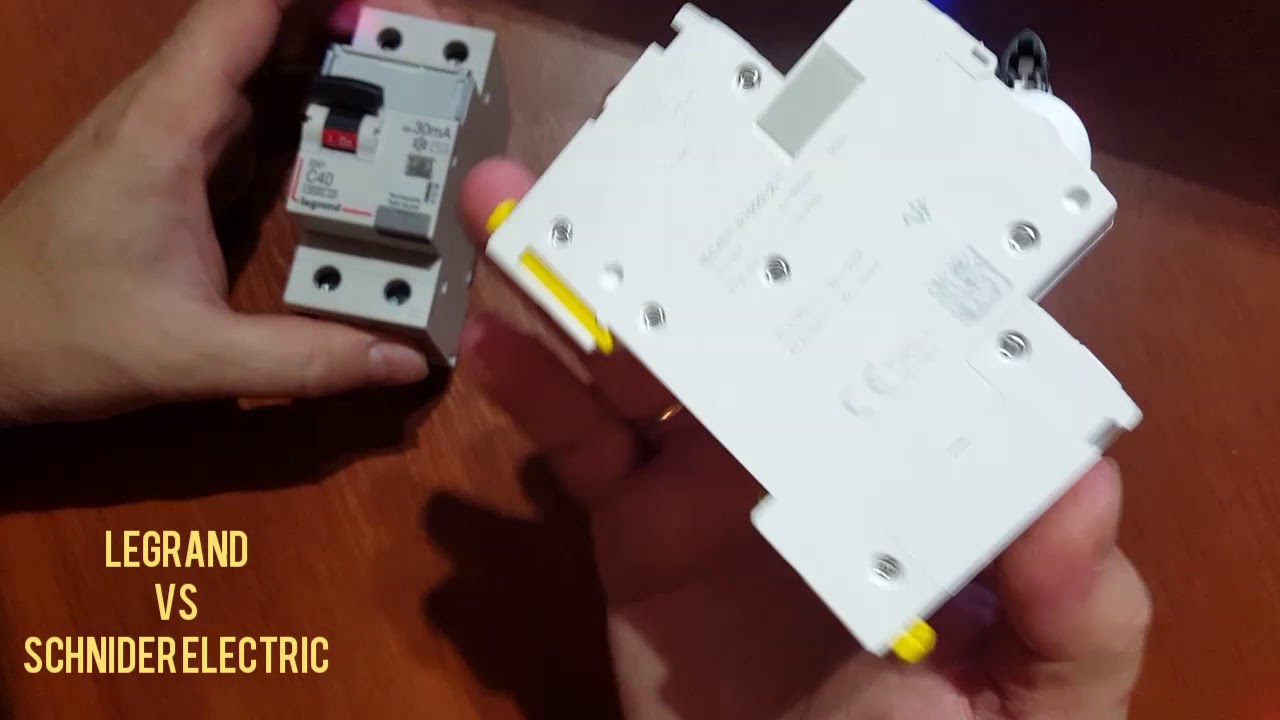 Топовые дифавтоматы Legrand dx3 и Schnider Electric dpn n vigi. Кто лучше?