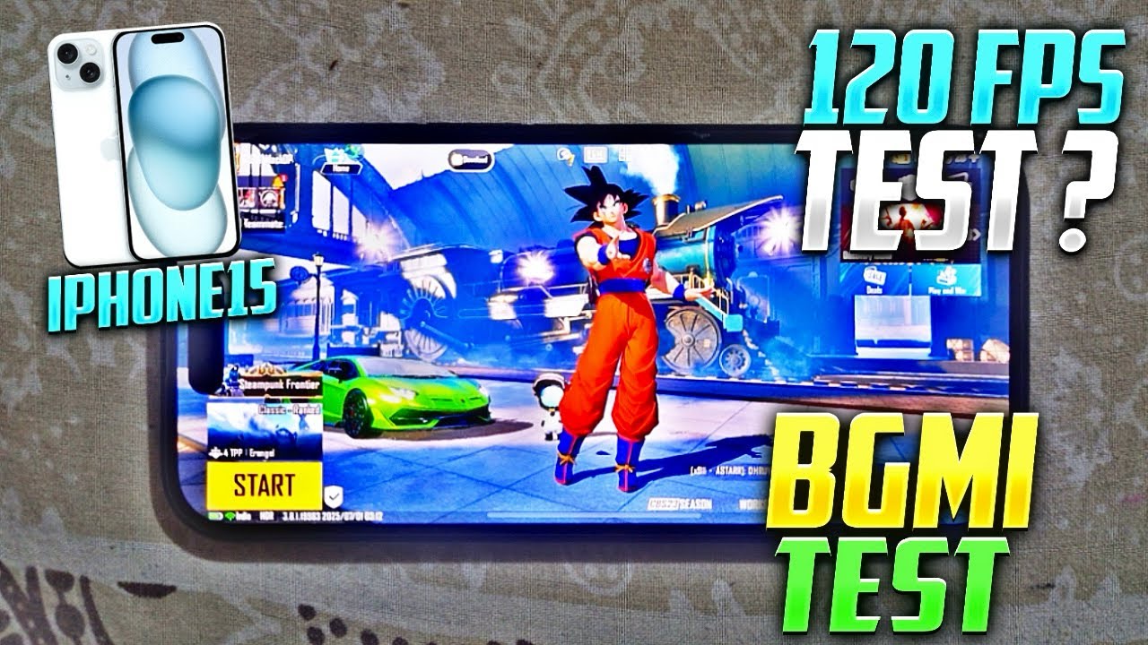 🔥iPhone 15 BGMI 3.8 Update Test | iPhone 15 Worth in 2025 | iPhone 15 Gaming Review & GamePlay!!
