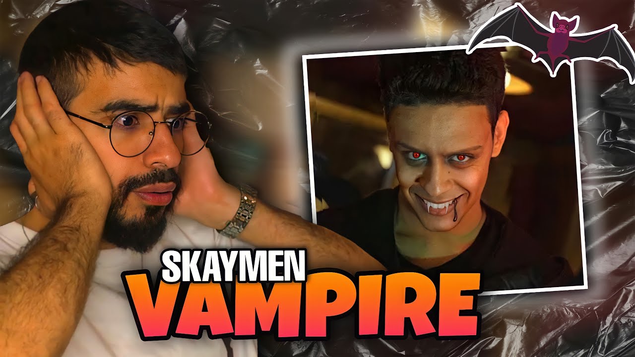 Skaymen - Vampire (Music Video) #REACTION سارق طوب لين