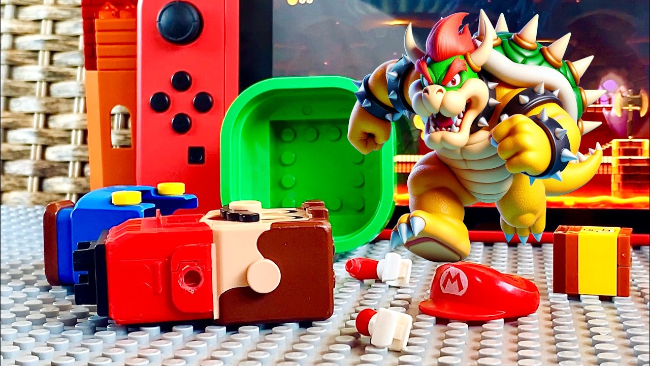 Нужна помощь с Lego Mario Bros на Nintendo Switch! Кто поможет? #legomario