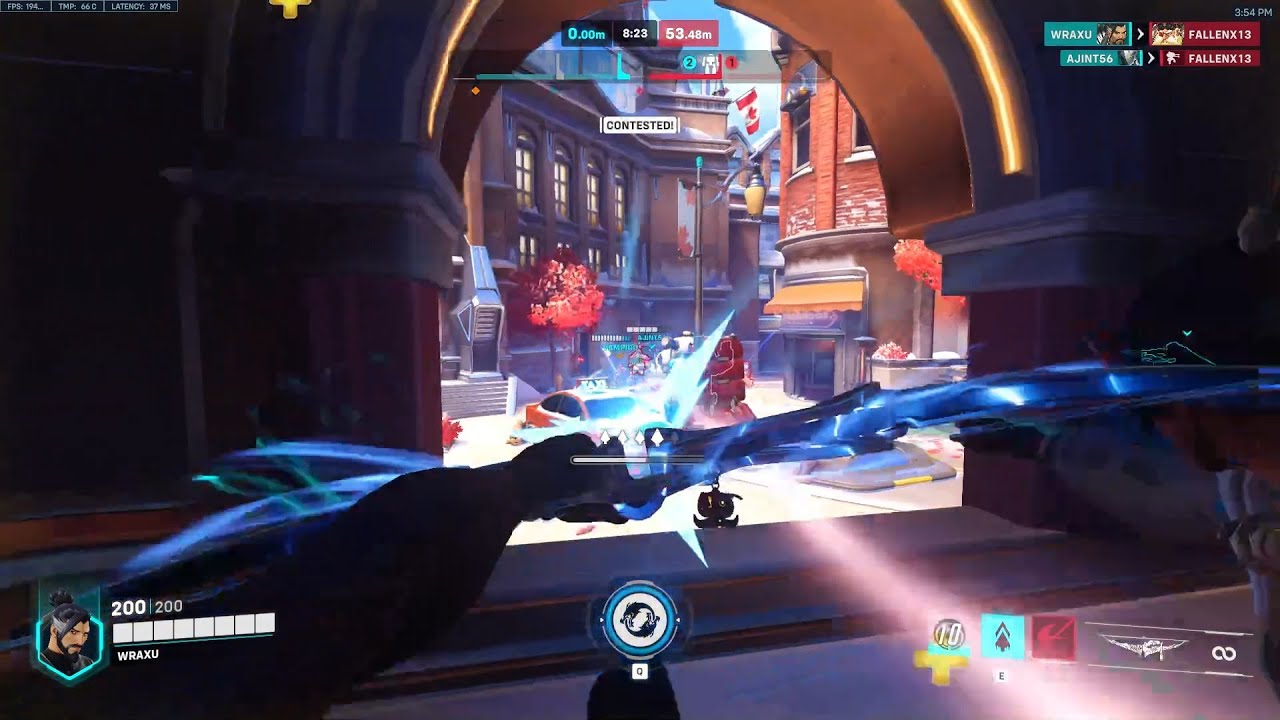 WRAXU BEST HANZO IN THE WORLD ! OVERWATCH 2 GAMEPLAY SEASON 1
