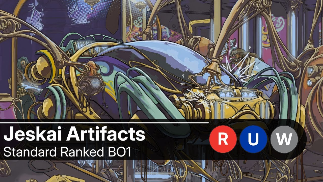 Jeskai Artifacts x Peter Parker's Camera Collaboration MTGA Standard BO1 Ranked Low MMR Mythic