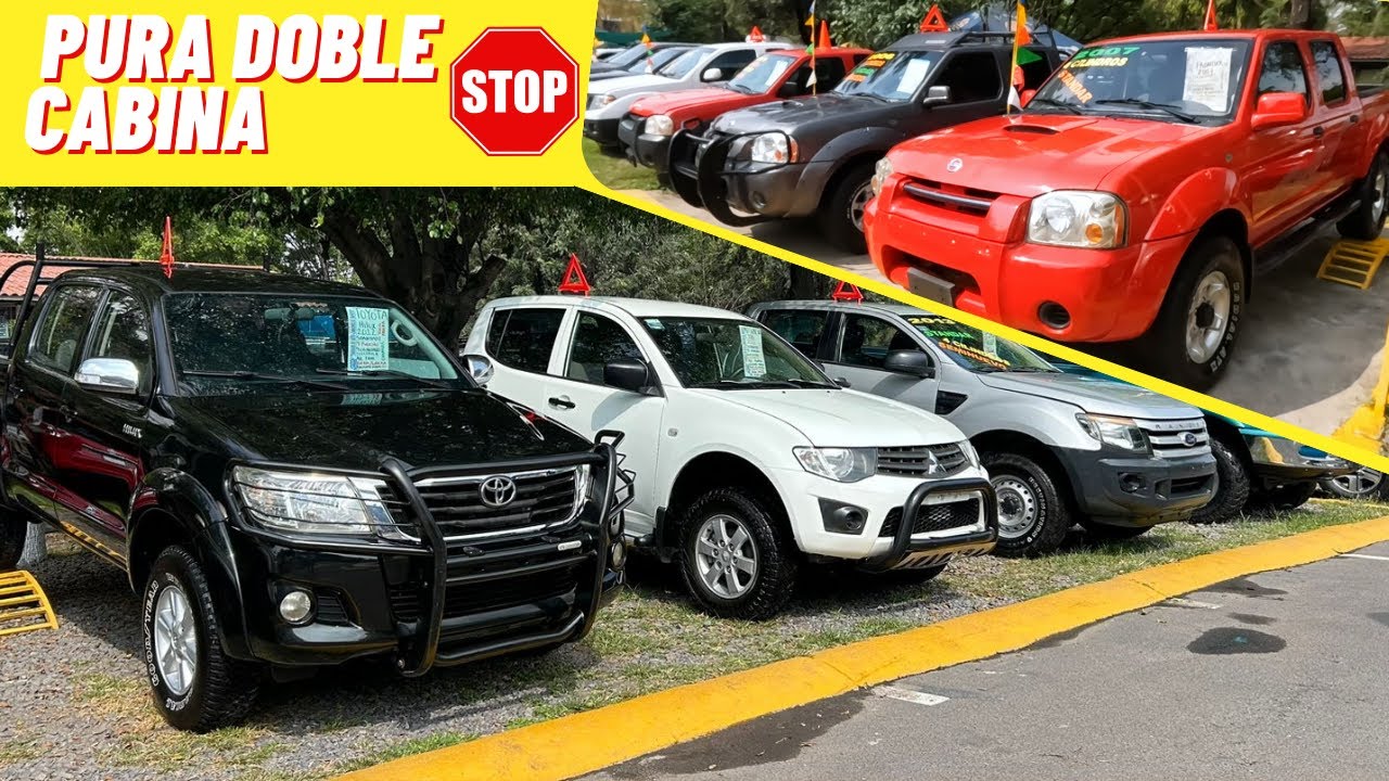 camionetas doble cabina 5 opciones para comprar