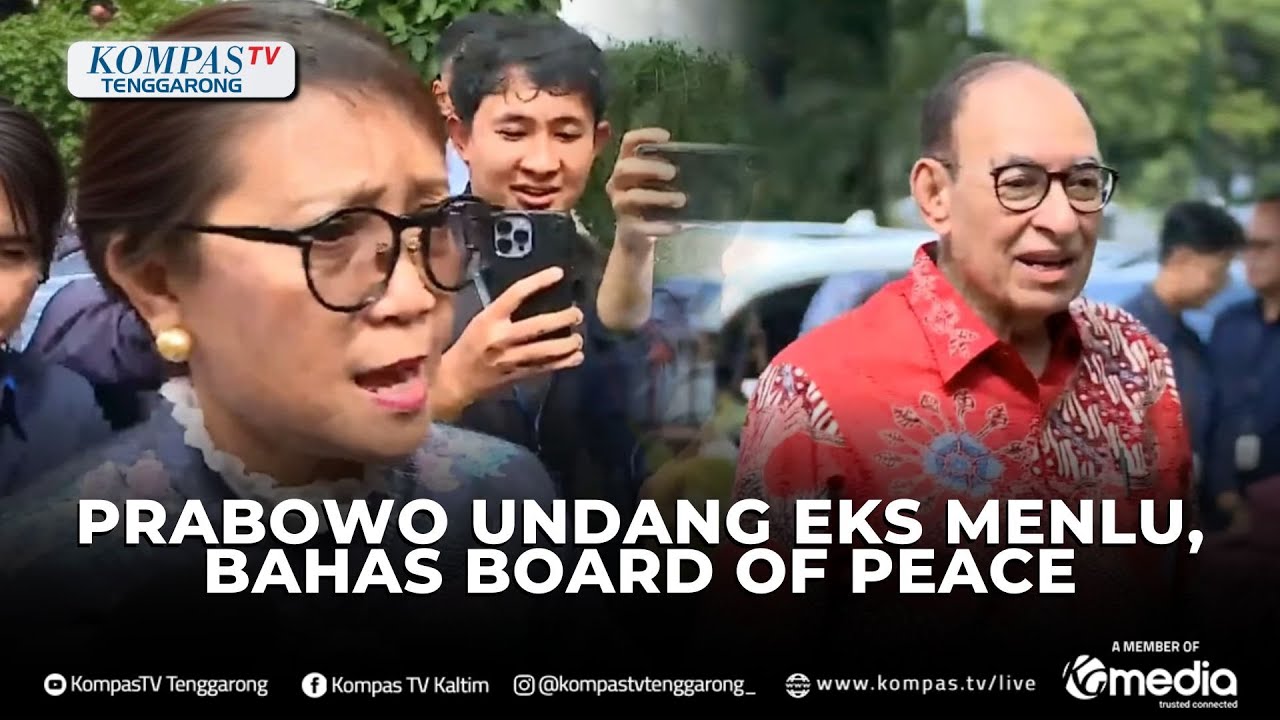 Isi Pertemuan Presiden Prabowo dan Sejumlah Eks Menlu di Istana, Bahas Board of Peace untuk Gaza