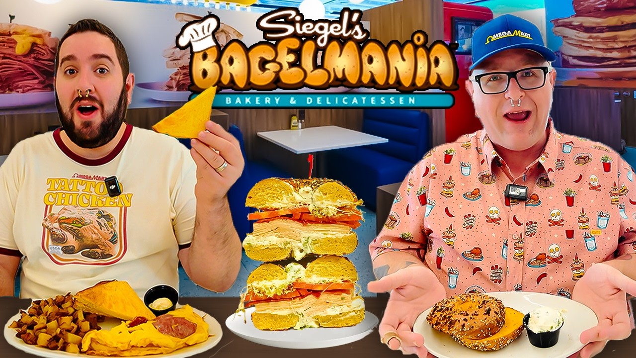 This Las Vegas Deli is our FAVORITE Spot for Breakfast & Lunch! | Siegels Bagelmania