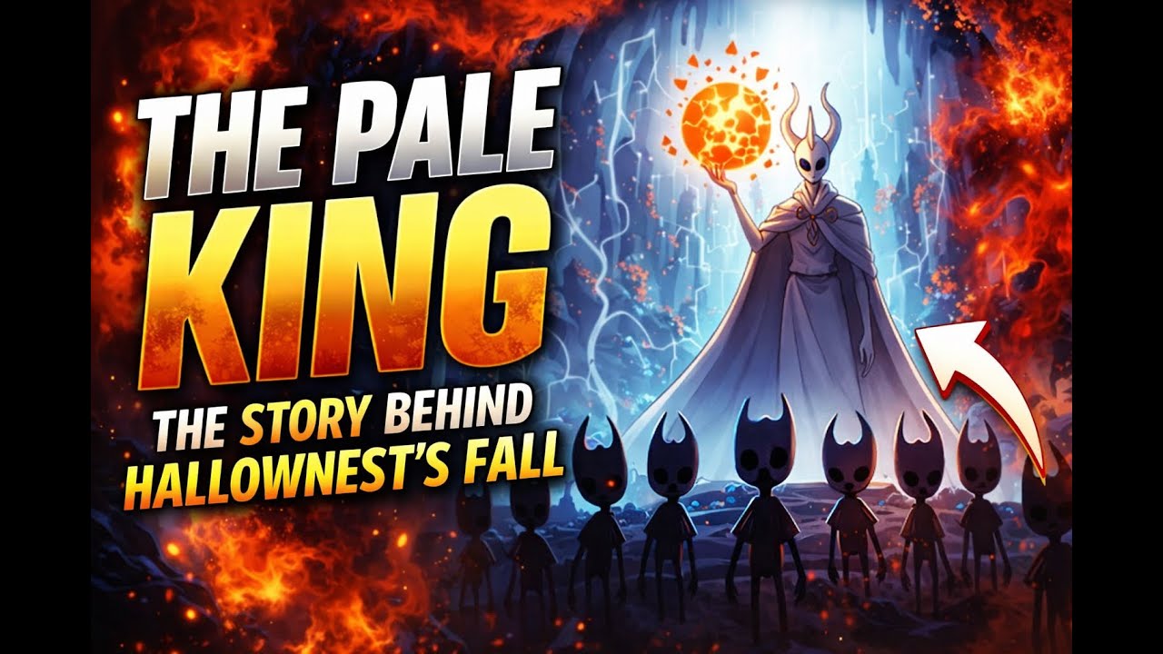 The Pale King | The Story Behind Hallownest's Fall - hollow knight Lore