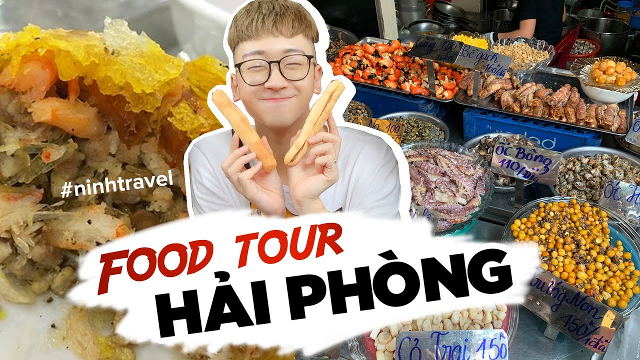 Ăn ỐC HẢI PHÒNG, BÁNH MÌ CAY và NEM CUA BỂ chính hiệu HẢI PHÒNG // Food Tour Hải Phòng (Tập 1)