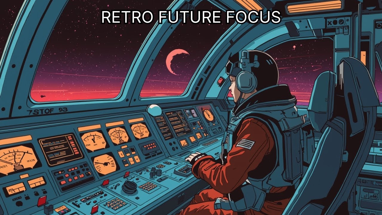 Retro Futuristic Void | Endless Concentration