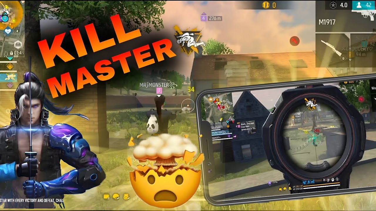 KILL MASTER IN FREEFIRE | FREEFIRE MATCH | BR RANK MATCH BUYAAH 😱