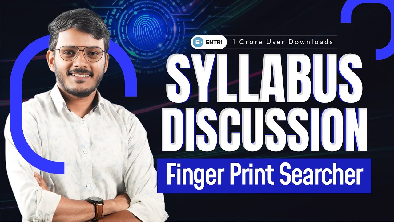 എന്തെങ്കിലും പഠിച്ചാൽ  മതിയോ ??? SYLLABUS  അറിഞ്ഞ പഠിക്കു | FINGER PRINT SEARCHER  #keralapscexam