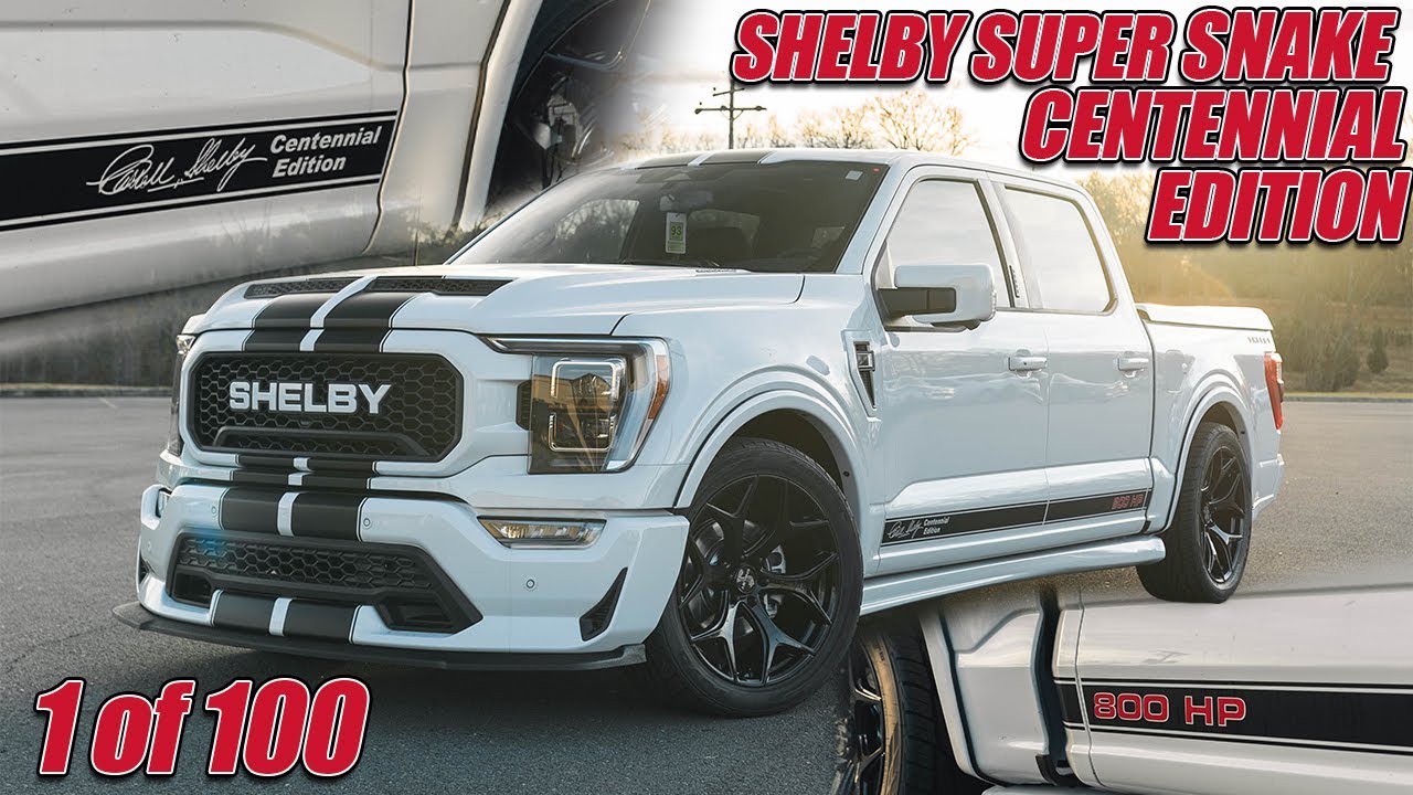 *RARE* Shelby Super Snake Centennial Edition F-150 w/ 800HP!
