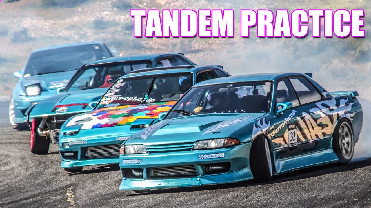 Our BEST drift tandems yet!!