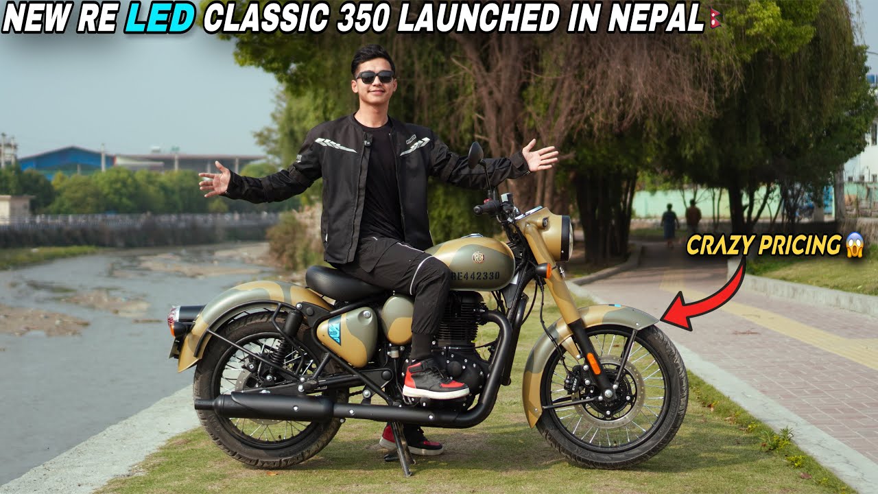 New RE Classic 350 Led Model Launched in Nepal🇳🇵: First ride Impression🔥| Price, Specs...