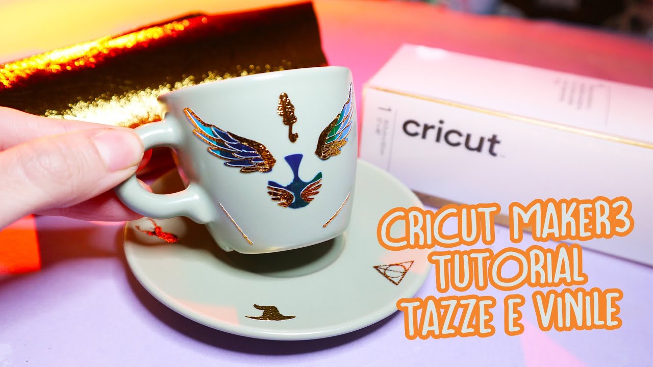 Decorare tazze con Vinile e CRICUT MAKER 3 a tema HarryPotter
