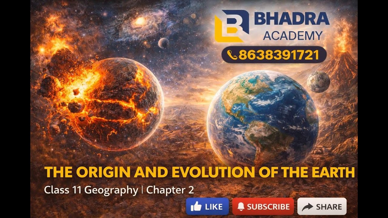 The Origin & Evolution of the Earth | Physical Geography | Bhadra Academy