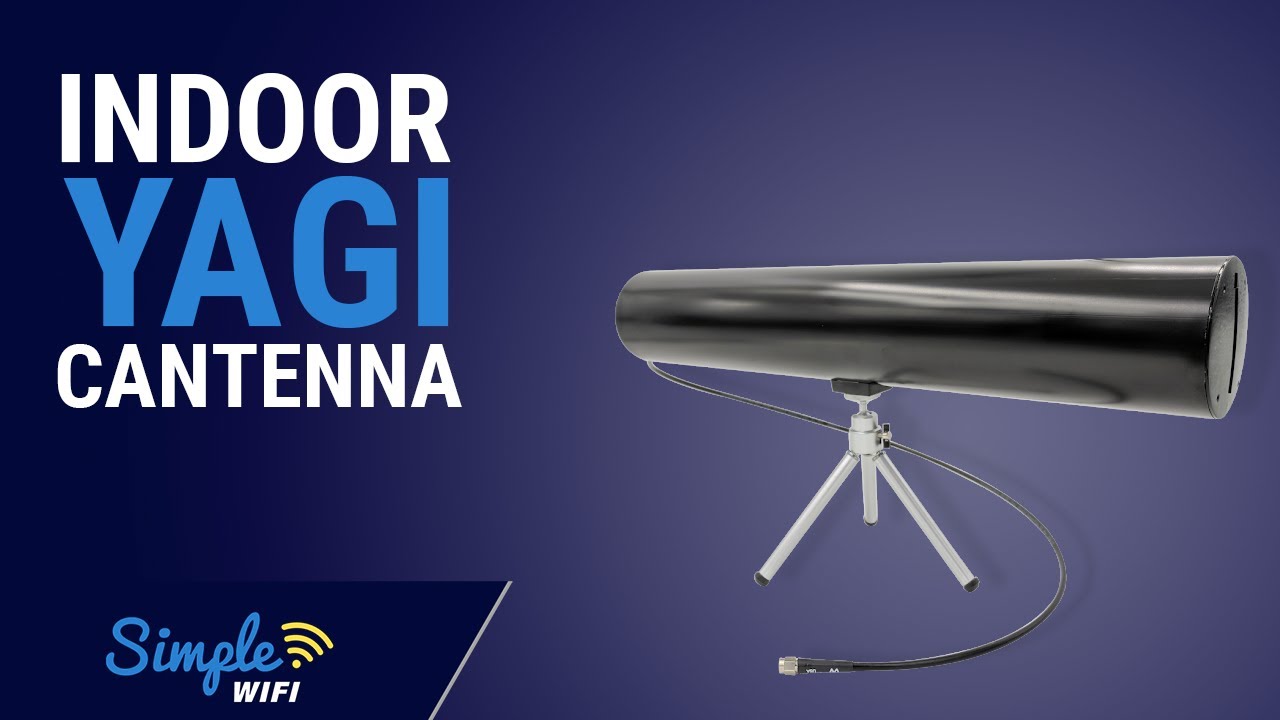 Long Range Indoor WiFi Yagi Cantenna Refresh