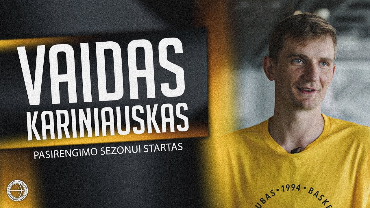 V. Kariniauskas – apie pirmuosius įspūdžius Šiauliuose