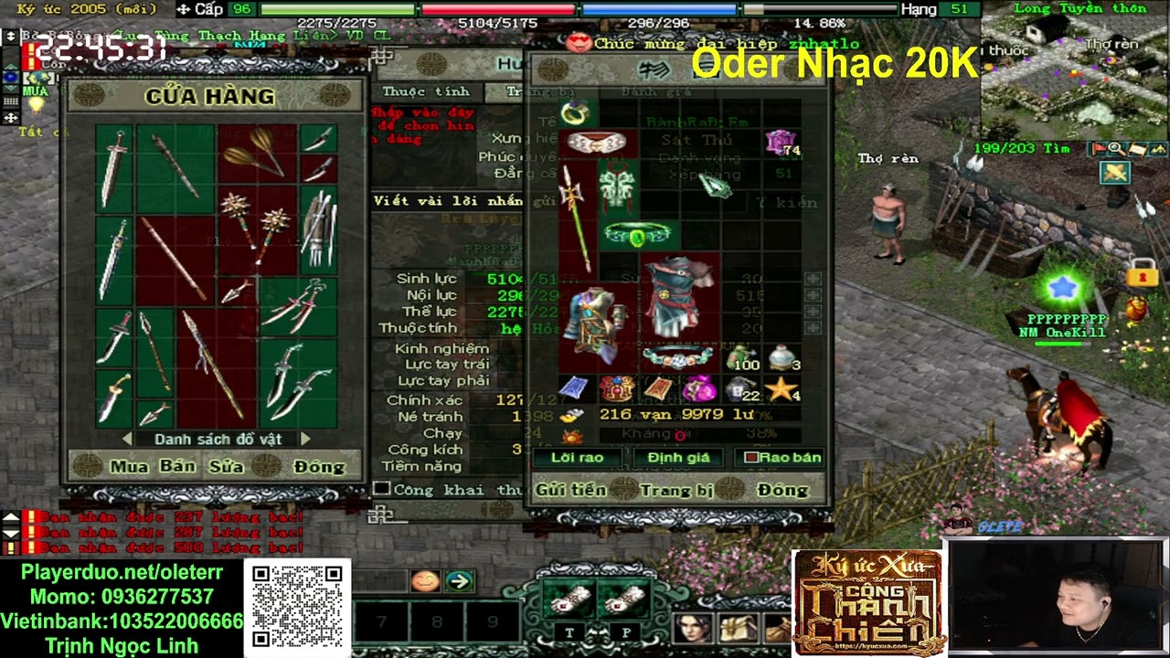 Võ Lâm 1 - Mở Gần 100 LBB Ngày CUối Tết Và Siêu Phẩm Choáng 40 Đầu Tiên Sever Xuất Hiện AE Ơi