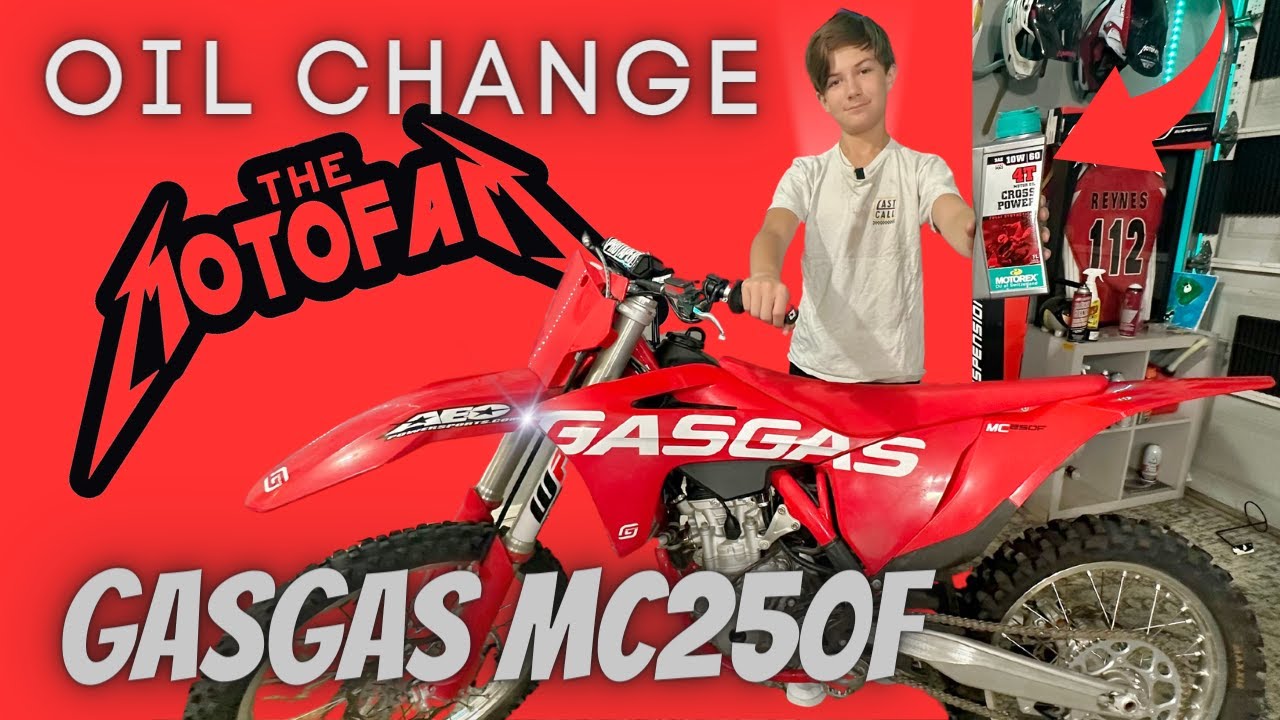 OIL CHANGE | GASGAS MC250F‼️