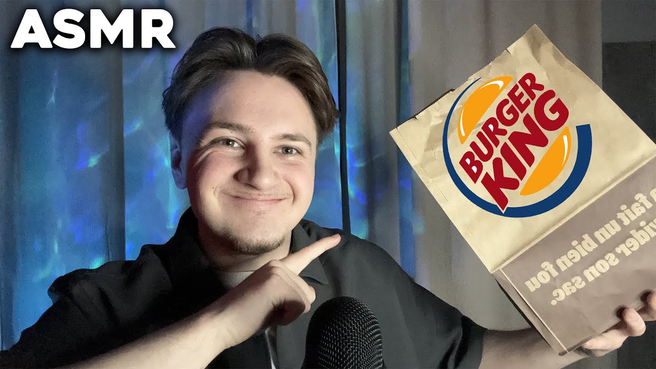 ASMR - DÉGUSTATION BURGER KING 🍔