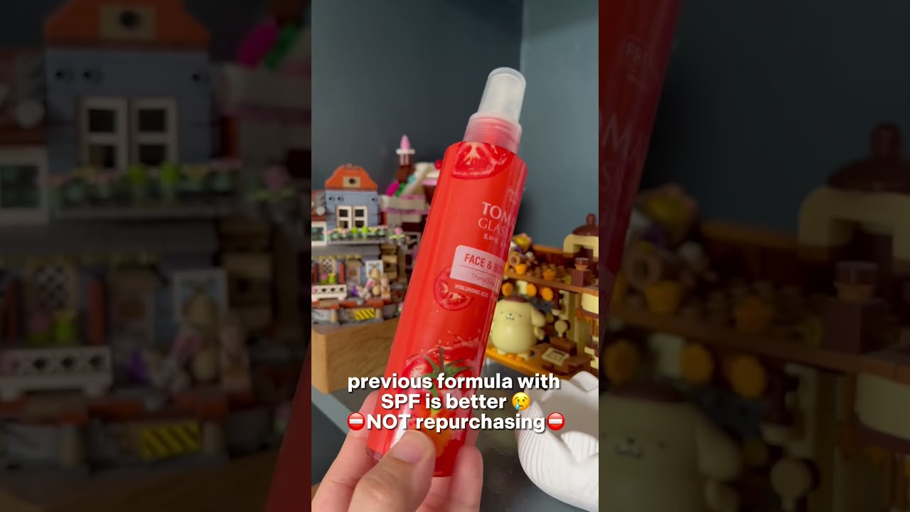 FRESH Tomato Face and Body Mist OLD FORMULA is a lot BETTER 🍅 #ProductReview #ProductEmpty