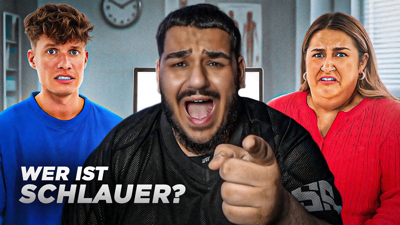 WER ist SCHLAUER? 😱 mit LASERLUCA & SANDRA!
