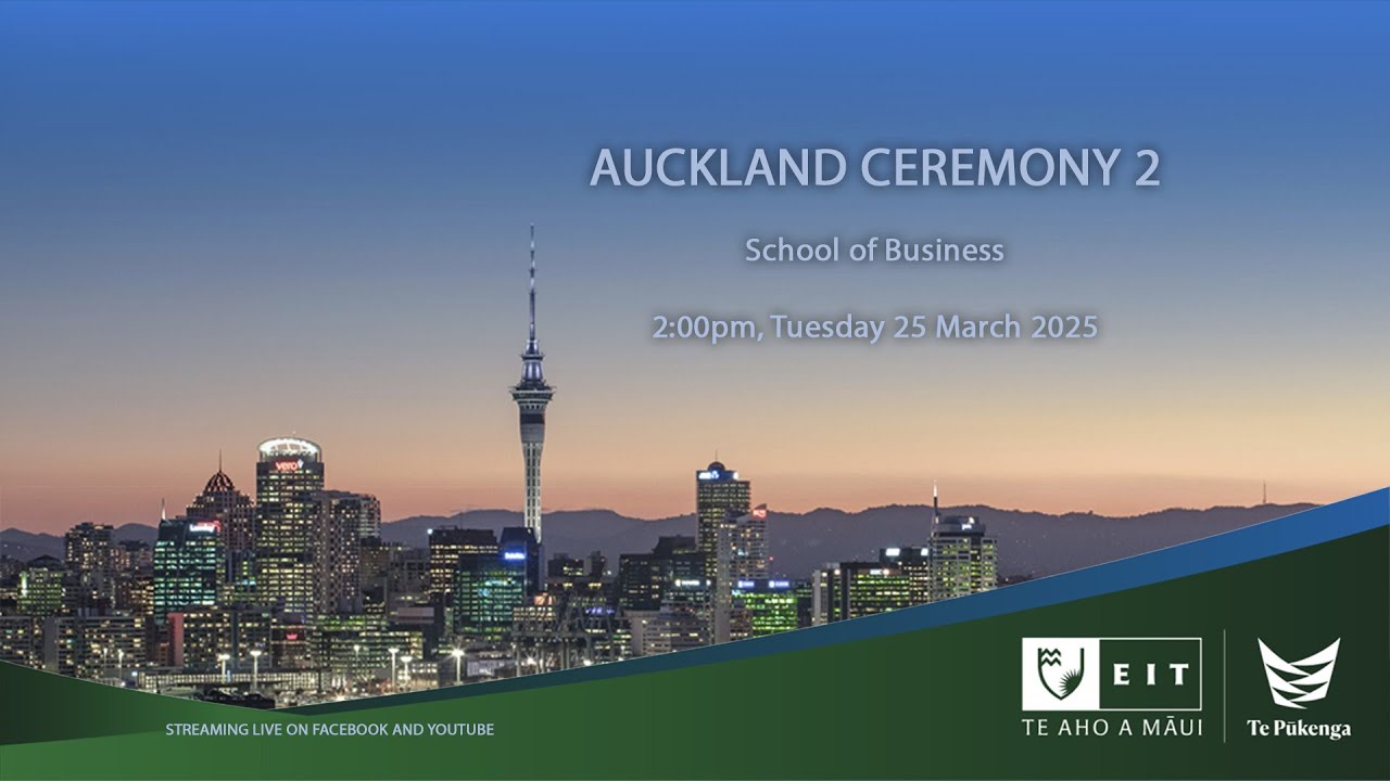 2025 EIT Auckland Graduation Ceremony 2
