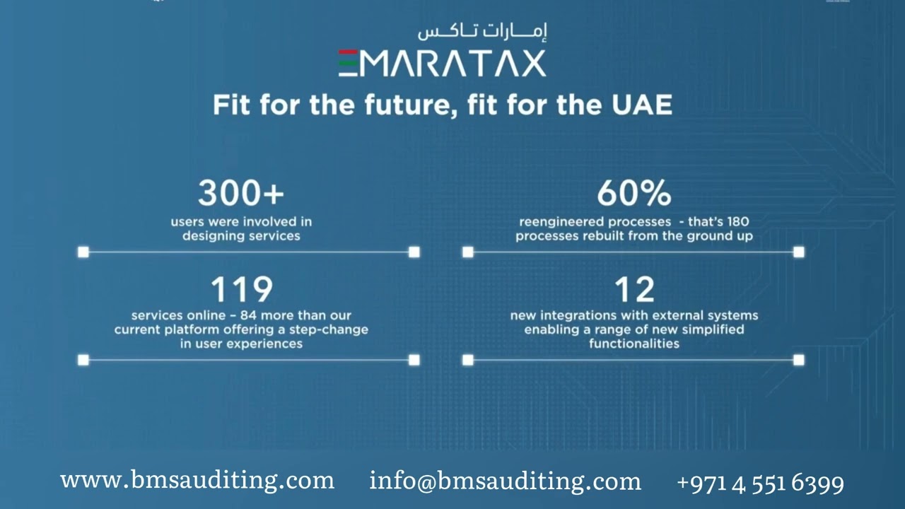 EMARATAX - The new integrated Tax Platform by the UAE Federal Tax Authority