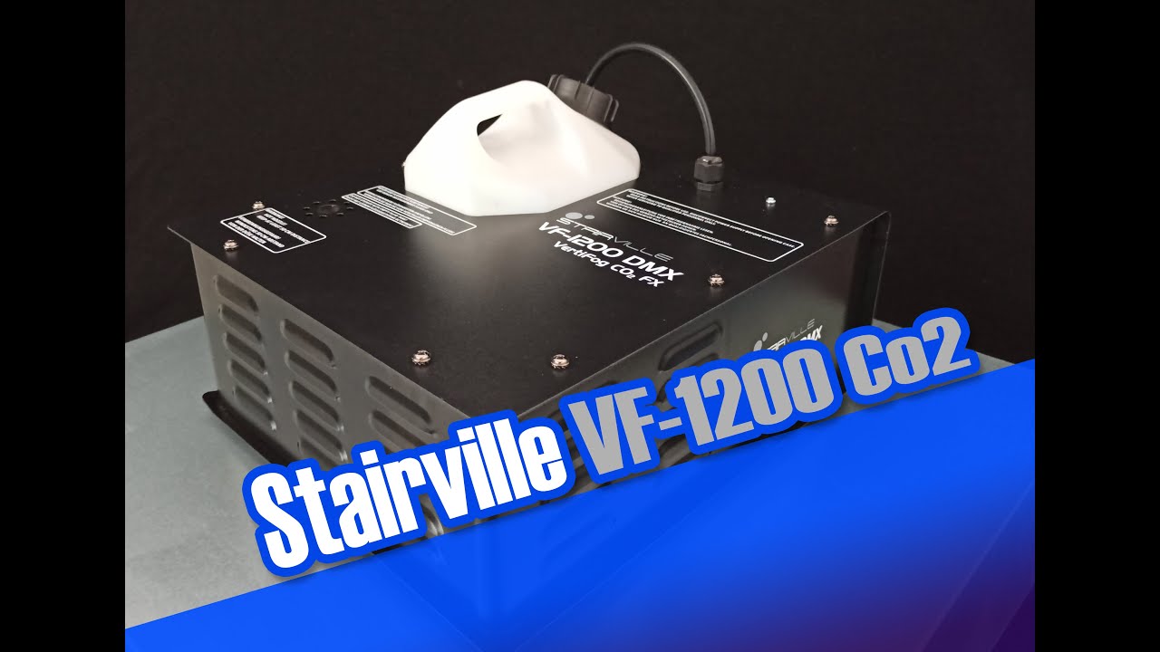 Stairville VF-1200 DMX VertiFog Co2 FX | LightDrummer @DONIKKL
